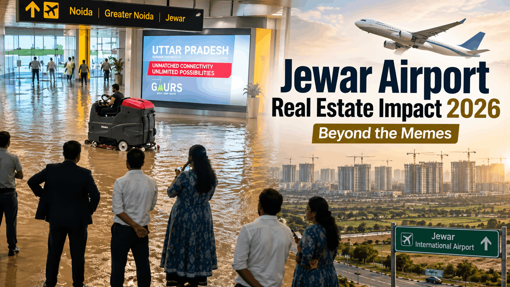 Noida Airport or ‘Seaport’? Navigating the Jewar Real Estate Reality Beyond the Memes